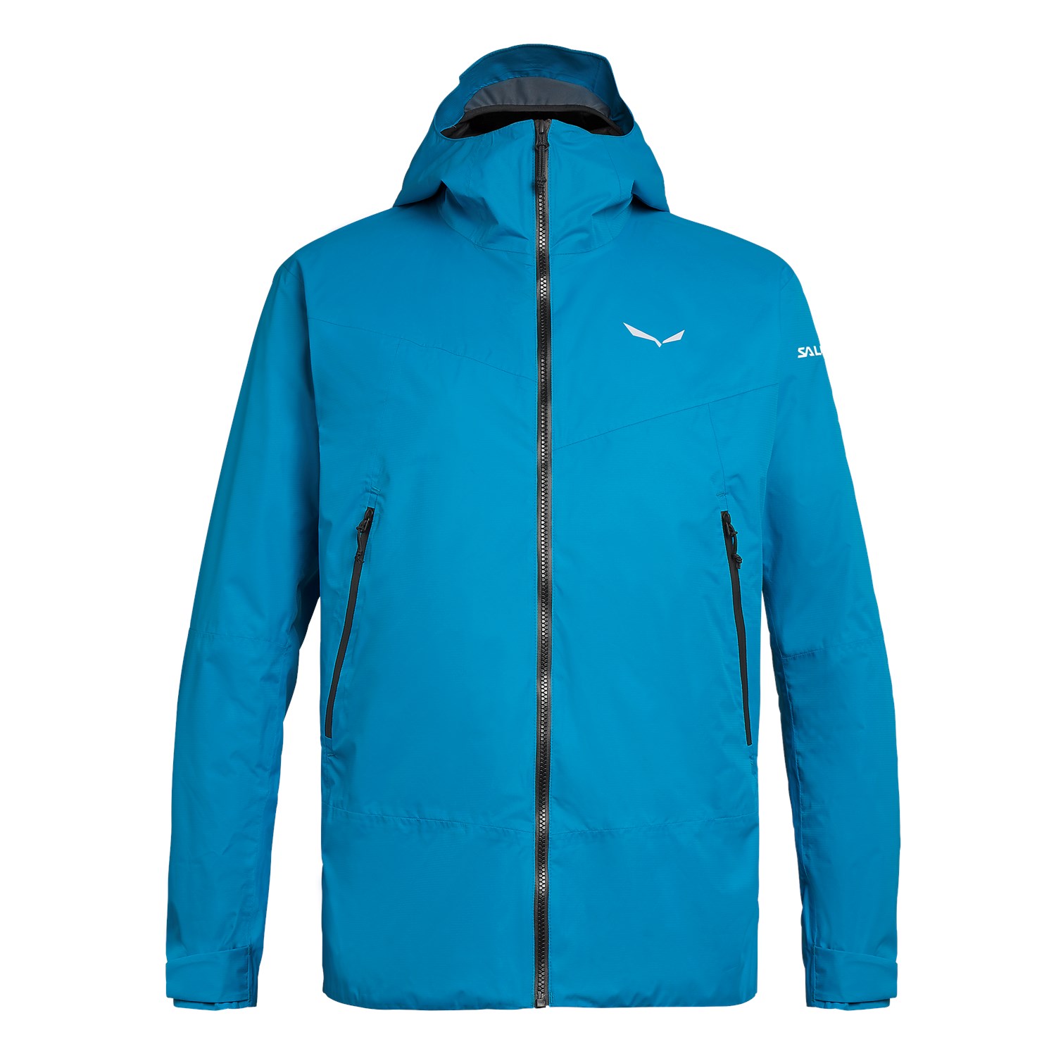 Chaqueta Hardshell Hombre Chile - Salewa Puez Clastic 2 Powertex - Azules - RNAS-74890